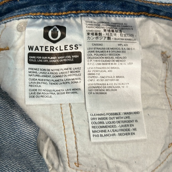 Levi’s 501 Mid Rise Shorts - Picture 3 of 4